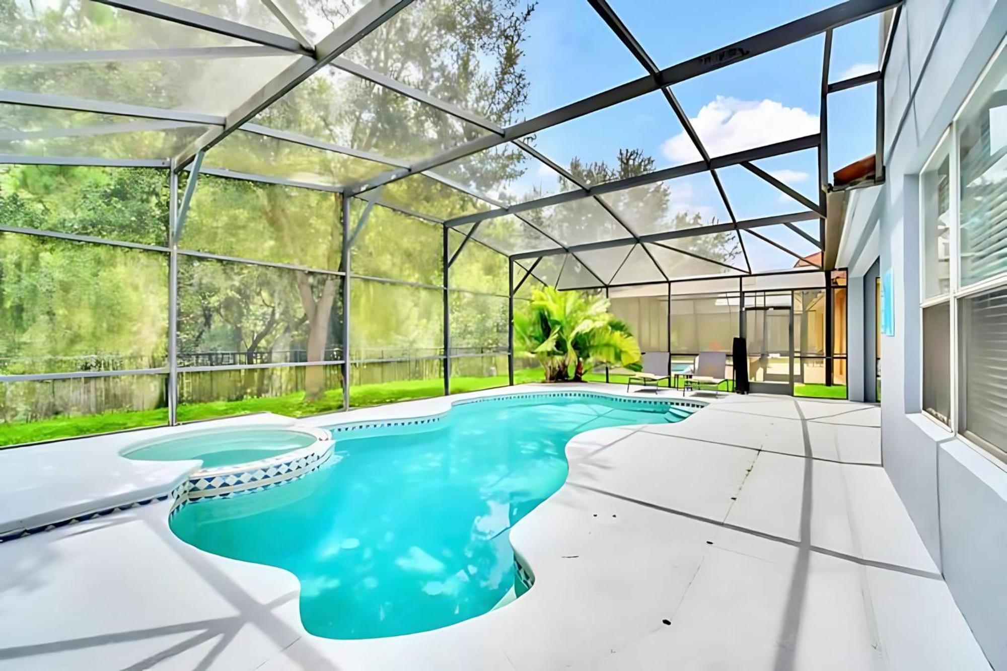 6Br Resort Home Near Disney - With Private Pool Hot Tub And Games Room Kissimmee Dış mekan fotoğraf